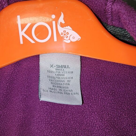 Free Country Womens Hooded Zip Jacket Purple Size X Small - Picture 4 of 12